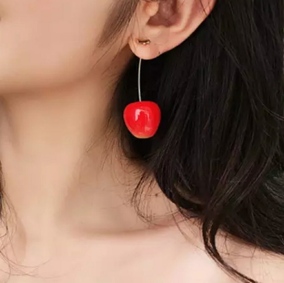 Jewelry - 🦋New! Cherry Drop Earrings